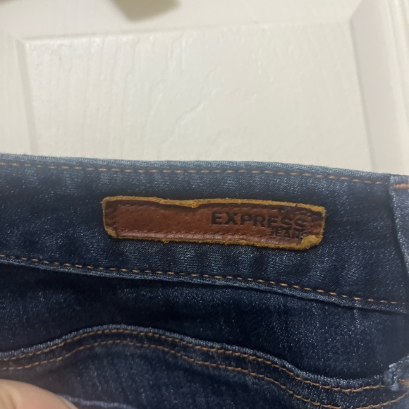Express Blue Skinny Jeans - Picture 6 of 6